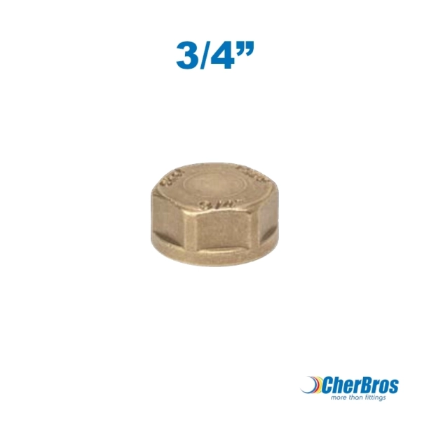 Ορειχάλκινη Τάπα Θηλυκή 3/4''