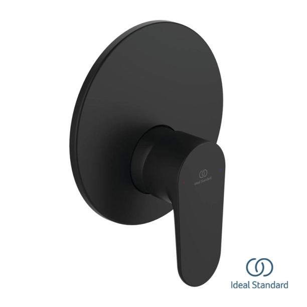 Ideal Standard Cerafine O A7192XG Πλήρες Σύστημα Εντοιχιζόμενης Μπαταρίας ντους, Silk Black