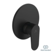 Ideal Standard Cerafine O A7192XG Πλήρες Σύστημα Εντοιχιζόμενης Μπαταρίας ντους, Silk Black