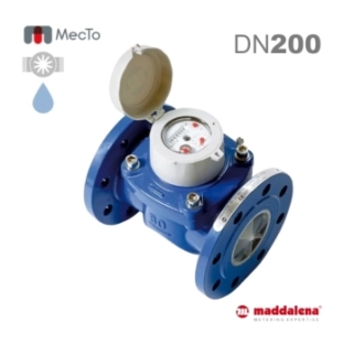 Υδρόμετρο Υψηλών Ροών Maddalena WMAP EVO DN200 MID R100 Φλάντζας
