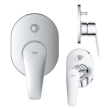 Grohe Bauedge 29039001 Πλήρες Σύστημα Εντοιχιζόμενης Μπαταρίας Λουτρού, χρωμέ