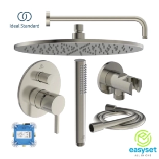 IDEAL STANDARD ΠΛΗΡΕΣ ΕΝΤΟΙΧΙΖΟΜΕΝΟ ΣΥΣΤΗΜΑ ΝΤΟΥΣ JOY SILVER STORM PVD