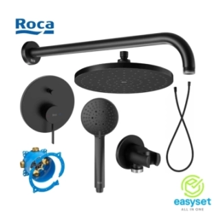 ΠΛΗΡΕΣ ΕΝΤΟΙΧΙΖΟΜΕΝΟ ΣΥΣΤΗΜΑ ΝΤΟΥΣ ROCA ONA MATT BLACK