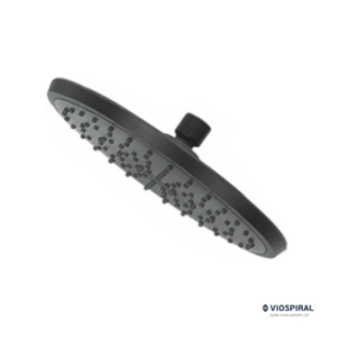 Κεφαλή Ντους Viospiral Slim Φ245 Black Mat