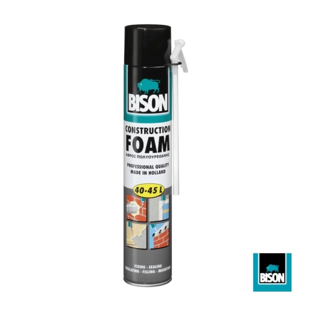 Bison Αφρός Πολυουρεθάνης 750ml Construction Foam