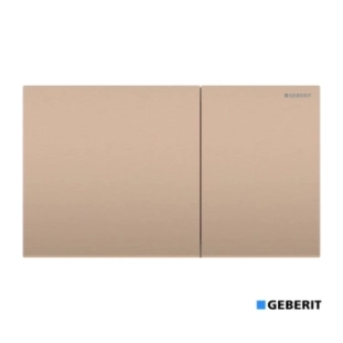 Πλακέτα Geberit Sigma 70 - Ανοξείδωτο Ατσάλι - Brushed Red Gold - Easy to Clean