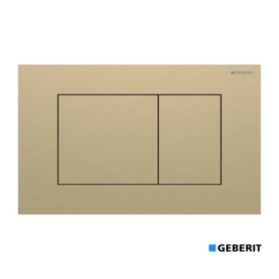 Πλακέτα Geberit Sigma 40 - Ανοξείδωτο Ατσάλι - Brushed Brass Colour - Easy to Clean