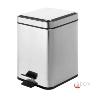 Χαρτοδοχείο Gedy Argenta Inox 5LT 2309