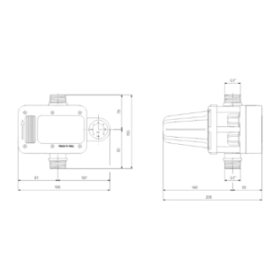 Διαχειριστής Πίεσης Grundfos PM PLUS 1.5 - 3.0 Bar 2