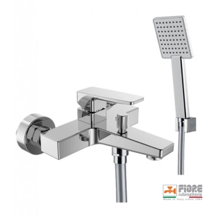 Fiore Dark 140CR4451 Μπαταρία Λουτρού Πλήρης με Αξεσουάρ, χρωμέ