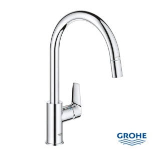 Μπαταρία Κουζίνας Grohe Bauedge 30536000, χρωμέ