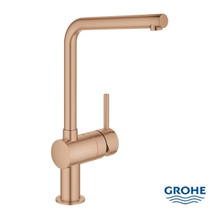 Μπαταρία Κουζίνας Grohe Minta 31375DL0, Brushed Warm Sunset