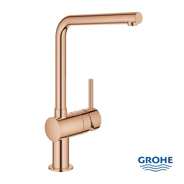 Μπαταρία Κουζίνας Grohe Minta 31375DA0, Warm Sunset