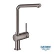 Μπαταρία Κουζίνας Grohe Minta 31375A00, Hard Graphite