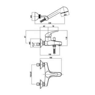 Fiore Altura Mia 29CR1500 Μπαταρία Λουτρού Πλήρης με Αξεσουάρ, χρωμέ 2