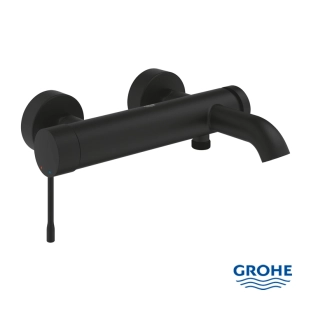 Grohe Essence 25250KF1 Μπαταρία Λουτρού - Κορμός, Phantom Black