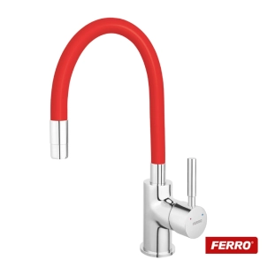 Μπαταρία Κουζίνας Ferro Zumba BZA4R, κόκκινο/χρωμέ