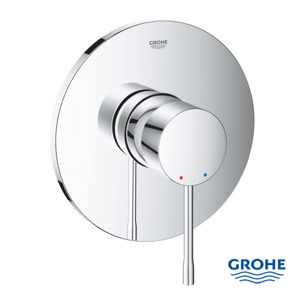 Grohe Essence 24168001 Εξωτερικά Μέρη Εντοιχιζόμενης Μπαταρίας Ντους, χρωμέ