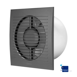 EUROPLAST EE125A Εξαεριστήρας Φ125 Ανθρακί