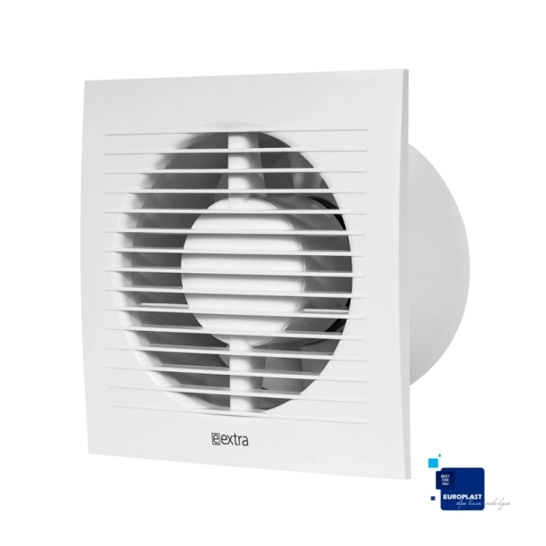 EUROPLAST EE125 Εξαεριστήρας Φ125 Λευκό