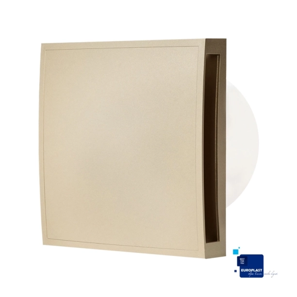 EUROPLAST EET100G Εξαεριστήρας Φ100 Χρυσό