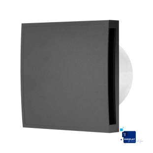 EUROPLAST EET125A Εξαεριστήρας Φ125 Ανθρακί